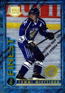 1994-95 Finest Super Team Winner Redeemed #133 Tommi Miettinen