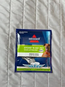 14 Bissell Stomp ’N Go Pet Stain Lifting Pad Plus Oxi Carpet Cleaning New - Picture 1 of 2