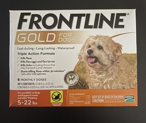 frontline gold small dogs