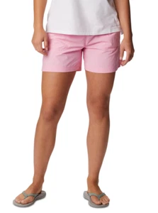 Columbia Women Sandy River Water Repellent Shorts Wild Rose Size M - Picture 1 of 1