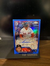 2023 Topps Chrome Update Triston Casas RC Rookie Auto Blue #/150 Boston Red Sox