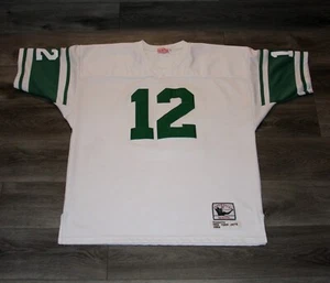 Camiseta Joe Namath #12 New York Jets 1968 Mitchell & Ness NFL Throwbacks talla 56 - Imagen 1 de 6