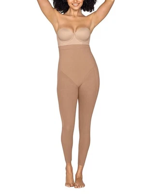 Levantador de glúteos invisible para mujer Leonisa modelador de cuerpo de pierna completa (beige, XXX-grande) Foto 1 de 4