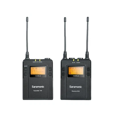 Saramonic UWMIC9 UHF Wireless Lavalier Microphone System Transmitter/Receiver - Image 1 of 4