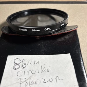Bower 86mm Circular Polarizer With Case. EX - Picture 1 of 2
