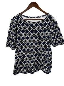 Charter Club Luxus Damen Hemd Steppmuster Mehrfarbig Gr. XL Freizeitkleidung - Bild 1 von 7