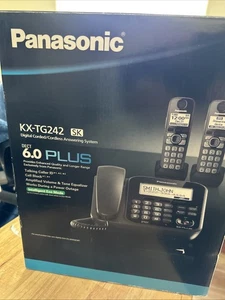 Panasonic expandable digital 1corded 2 cordless Answering system sec Y - Photo 1/5