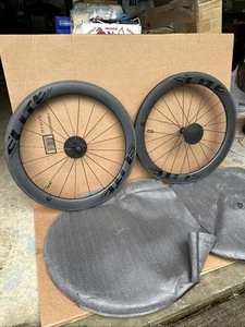 NEU PAAR ELITEWHEELS MARVEL 60 SCHWARZ FAHRRAD RENNRÄDER - Bild 1 von 11