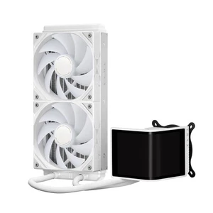 TRYX PANORAMA SE ARGB 240 WHITE LGA1851/1700/1200/115X AM4/AM5 Liquid Cooler - Picture 1 of 4