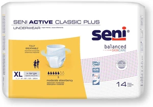 Ropa interior Active Classic plus unisex para incontinencia para adultos, talla X-grande (47"-63"), - Imagen 1 de 9