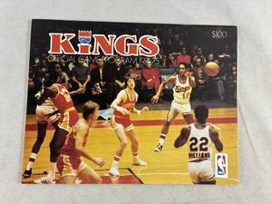 1974-75 Kansas City-Omaha Kings vs Cleveland Cavs Program w/ Poster, Very Bright - Picture 1 of 7