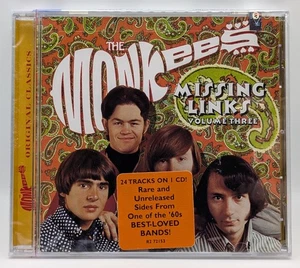 The Monkees Missing Links Vol. 3 CD Hype Sticker NEW SEALED - Picture 1 of 2
