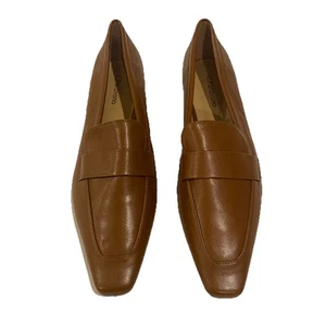 C.Paravano Women Flat Slip-on Brown Penny Loafers Finoa Lambskin  EU 40/US 9.5 - Picture 1 of 10