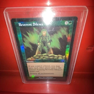 Reverent Silence Foil MTG nemesis Mint - Picture 1 of 2