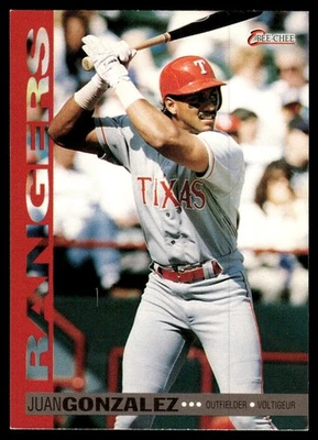 1994 O-Pee-Chee Juan Gonzalez Texas Rangers #28 - Image 1 of 2