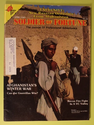 Soldier of Fortune Magazine April 1981 Russian Ordnance Zepplins VC Valley VF+ - Image 1 of 4