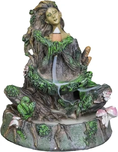 Whispering Forest Celtic Greenman Tree Woman Gaia Dryad Ent Native Earth Goddess - Picture 1 of 9
