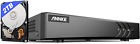 ANNKE CCTV Surveillance DVR with Hard Drive 2TB, 8 Channel 3K Lite H.265+ DVR