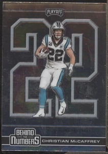 2020 Panini Playoff Christian McCaffrey BEHIND THE NUMBERS Insert #BTN-23 - Picture 1 of 2