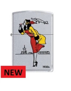 WINDY LADY 1930 NIÑA ZIPPO ENCENDEDOR GRATUITO REINO UNIDO. ENVÍO MUY RARO DIFÍCIL DE ENCONTRAR.. - Imagen 1 de 1