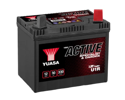 BATTERIA YUASA U1R 30Ah 330A (positivo a destra) per trattorini tagliaerba