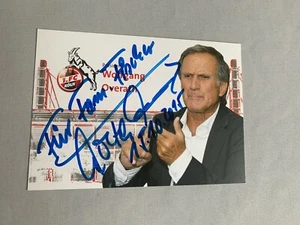 WOLFGANG OVERATH 1.FC Köln Weltmeister 1974 signed original Autogrammkarte 10x15 - Picture 1 of 1