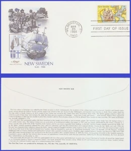 USA3 #C117 U/A ARTMASTER FDC Joint Issue mit Schweden - Bild 1 von 1
