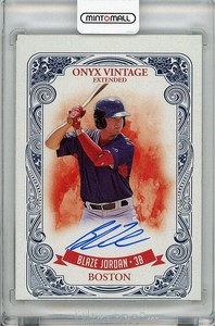 2021 Onyx Onyx Vintage Blaze Jordan Autograph