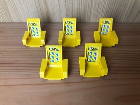 Lego 5x Technic Seat 3x2 Base 2717pb04 Chair Seat Technic Yellow Yellow from 8207