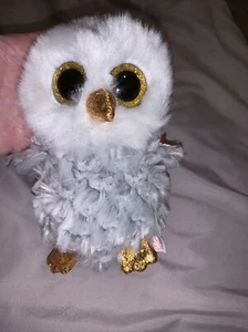 Ty Beanie Boos OWLETTE Grey Owl - NWT - Picture 1 of 8