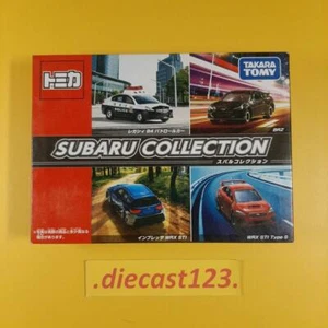 TOMICA TAKARA TOMY SUBARU Collection Set 4 Pack Gift Set LIMITED - Picture 1 of 11