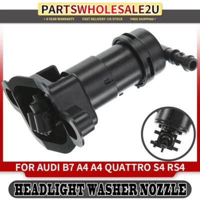 Boquilla lavadora faro delantero derecho audi b7 a4 quattro rs4 a4 s4 2006-2009 Foto 1 de 4