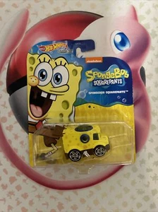 Hot Wheels Character Cars SpongeBob SquarePants Brand New Factory Sealed Mattel - Picture 1 of 9
