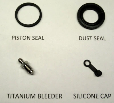 Kit de sellado de pinza de freno delantera BMW Airhead 38 mm ATE TITANIO r75/6 r90/6 r60/6 Foto 1 de 3