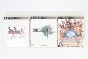 Sony PS3 FAINAL FANTASY XIII & XIII-2 & XIV AREALM REBORN 3 set - Picture 1 of 5