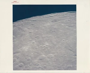 1970 NASA AS13-60-8667 Apollo 13 - carta Kodak rossa numero A foto originale L260C - Foto 1 di 6