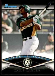 2011 Bowman Finest Futures Chris Carter Oakland Athletics #FF13 - Picture 1 of 2