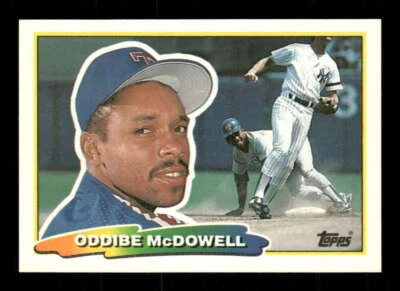 1988 Topp Big 198 Oddibe McDowell BXCP40 - Image 1 of 2