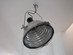 Industrielampe, Fabriklampe, Werkstattlampe, Baustellenlampe - E40 - wie neu - Bild 1 von 12