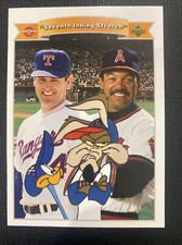 1991 Upper Deck Comic Ball 2 - #98 Reggie Jackson, Nolan Ryan, Road Runner, Wile