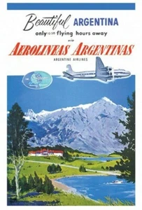 ARGENTINA VINTAGE TRAVEL POSTER Landscape RARE HOT NEW - Picture 1 of 1