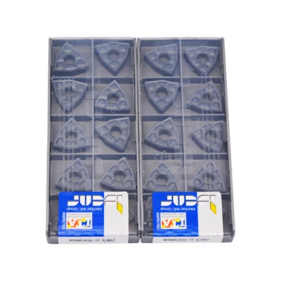 Paquete de 2 insertos de carburo WNMG 080408 -TF WNMG 432 -TF IC907 nuevos cuchillas CNC Foto 1 de 3