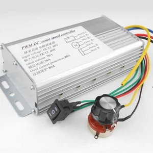 DC 12V-60V 4000W 70A PWM Motor Speed Controller Variable Drive Control Regulator - Picture 1 of 4