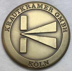 MACO. Krautkrämer GmbH, Kölner Medaille, 1974 von Thomas Rogers - Bild 1 von 2