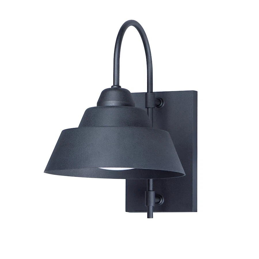 Aplique de pared exterior Maxim Lighting Shoreline 1 luz en negro - 10104BK Foto 1 de 1