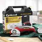 Electric Fabric Cutter 4.2V Cordless Scissors with Safety Lock and Replaceable B