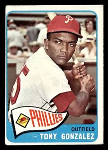 1965 Topps TONY GONZALEZ #72 GD Philadelphia Phillies - Picture 1 of 2
