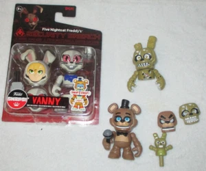 Funko Pop Snaps FNAF Five Nights at Freddys Vanny Springtrap Swap Action Figures - Picture 1 of 3