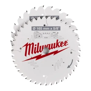 MILWAUKEE, 4932479837 Set Of 2 Circular Saw Blades 165Mm With 24 And 40 Teeth - Picture 1 of 3