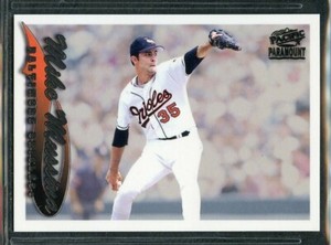1999 Pacific Paramount Baseball - #35 - Mike Mussina - Baltimore Orioles